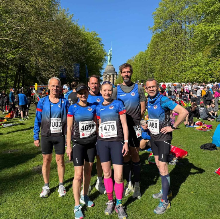 Gute Stimmung beim „Hermann“ und Hamburg Marathon