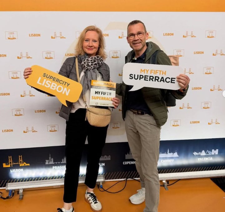 Halbmarathon in Lissabon.